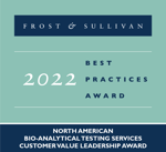 Inotiv Frost and Sullivan 2022 Award